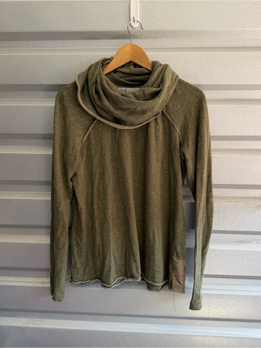 Free People beach cowlneck top